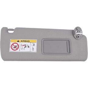 سائق Side Sun Visor مناسب لكزس GX460 2010-2023 استبدل 74320-60D22-A0 الأمامي اليسرى | حماية الشمس الظل | مرآة المكياج | رمادي