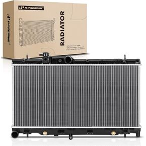 A-Premium Engine Coolant Radiator Assembly Compatible with Subaru Baja 2003 2004 2005 2006, Legacy 2000 2001 2002 2003 2004, Outback 2000 2001 2002 2003 2004, H4 2.5L Gas, Replace# 45199FC340
