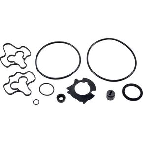 Power Steering Pump Seal Kit for Dodge Durango 3.6L engine 2011-2014, Rubber.