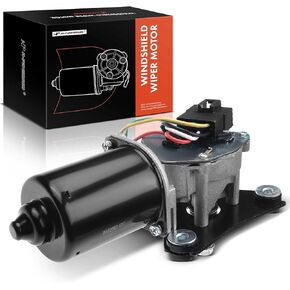 A-Premium Front Windshield Wiper Motor Compatible with Infiniti M30 1990-1992 & Nissan D21 1986-1994, Pathfinder 1987-1995, Pickup 1985-1997/2001-2004, 5-Pin, Replace# 2881501G00, 2881503G00