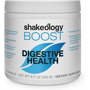 Bodi Ictualde Health Boost Abost - يدعم صحة الأمعاء والانتظام - جذر الهندباء ، ألياف البازلاء ، وقشر الذرات - فوائد صحة القلب مع chia & flaxseed ، 7g الألياف لكل وجبة ، 20 حصص