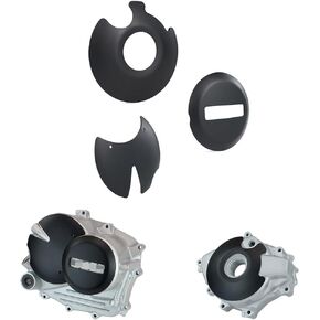 Xitomer Engine Case Guards/Clutch Ignition Case Savers Guards, Fit for CRF125F 2014-2025 with RTV Adhesive (Black)