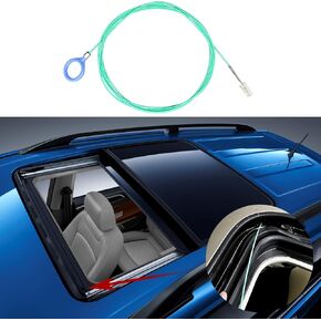 Auto Sunroof Drain Cleaning Tool, Tube Cleaning Brush Slim Drain Dredging Tool, Flexible Drain Brush Long Pipe Cleaners, Pipe Drain Dredge Cleaning Tool for Car Sunroof, Windshield Drain Hole (118")