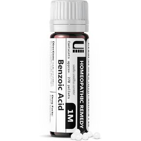 Benzoic Acid 30C Homeopathic Remedy, 270 Pellets