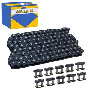 120 Link T8F Chain for 47cc 49cc 2 Stroke Scooters, Mini Pocket Bikes, Dirt Bikes, ATVs, and quads
