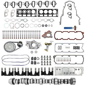 5.3 غير AFM DOD DOD DISABLE RIFTERS GASKET مجموعة نوبات من 2007-2013 CHEVY GMC AVALANCHE SILVERADA SILDURDAD SIERA YUKON 5.3L NON VVT V8