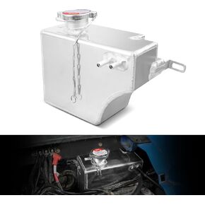 Expansion Water Tank Dual Surge Tank Compatible with Polaris RZR XP 4 TURBO 2016 2017 2018 2021, RZR XP TURBO 2016-2021, RZR XP TURBO S 2018-2021, RZR TURBO 4 2019 2020, See Fitments