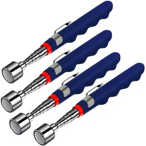 20 lb Telescoping Magnetic Pick Up Tool Extendable 31" Telescopic Magnet Stick Useful for Hard-to-Reach,Sink Drains Mechanic Automotive Gifts for Men Women Husband Birthday Father's Day (Magnet 1 PCS)