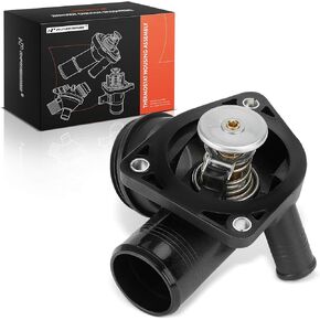 A-Premium Engine Toolant Thermostat Housing Assembly متوافق مع Ford Thunderbird 2003-2005 & Lincoln LS 2003-2006 ، 3.9L