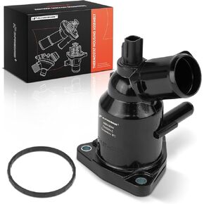 A-Premium Engine Coolant Thermostat Housing Assembly with Seal Compatible with Toyota Tacoma 2016-2022 3.5L, with Trailer Tow Package