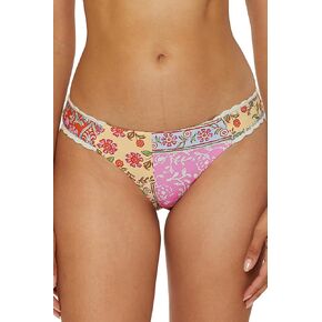 Lucky Brand Women's Seville Hipster Bikini Bottom, Cheeky Coverage, Swimwear Separates
