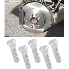 Car Studs,Car Accessories Tire Studs,Wheel Studs,Steel Lug Bolts,M12x1.5 Tire Stud Kit,Car Wheel Hub Bolts Replacement,Applicable to CR-V,HR-V,TLX,TSX,TL,RL,Replace #610-266 90942-02049 (5pcs)