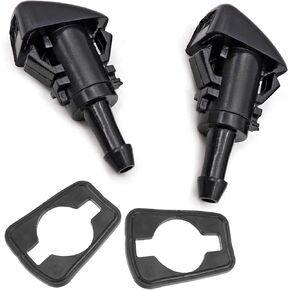 XQSMWF 2Pcs Windshield Washer Wiper Spray Nozzles Fit for Chrysler 300 2005-2010 Fit for Dodge Ram 1500 2009-2015 2500 3500 2010-2015# 4805742AB 5116079AA 5113049AA 4805742AC 55077460AA 5303833AA