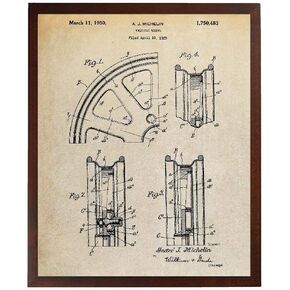 Automobile Wheel Patent Print Michelin Tires Poster Auto Wheel Art TDP1115