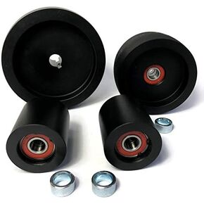 Grinder Grinder 2 "X72" Polyamide Wheels 5 "Drive 5/8" Bore 4 "Track 2" Idler (5-5/8 - 4 - 2)
