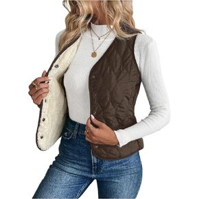 Soly Hux Women's Freece Suffer Vest Stack