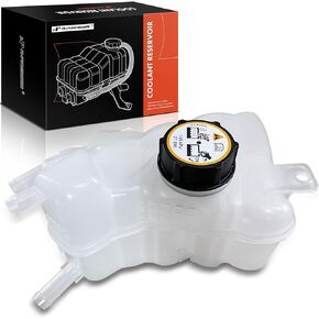 A-Premium Engine Coolant Overflow Recovery Reservoir Tank with Cap Compatible with Ford Fusion & Lincoln MKZ, 2017 2018 2019 2020