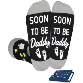 Expectant Dad Gifts, First Time Dad Gifts, Father to Be Gift, Soon to Be Dad Socks,Nnew Father to Be Gifts