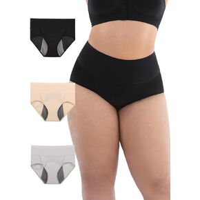 Breathable ZeroLeak Incontinence Underwear For Women Leakproof Seamless Quick Dry Postpartum High Waisted Panties