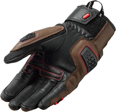 REV'IT! Sand 4 Adventure Travel Motorcycle Gloves (Black - Medium) in Kuwait
