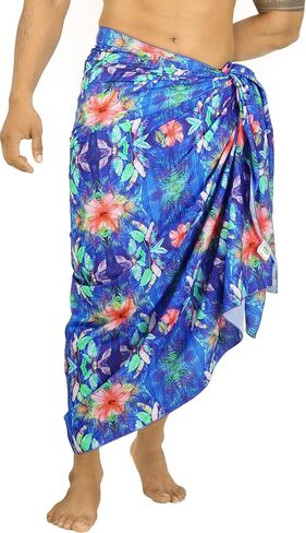 Happy Bay Men's Sarong Beach Wrap Bath Swim Pareo in Kuwait