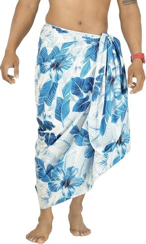 Happy Bay Men's Sarong Beach Wrap Bath Swim Pareo in Kuwait