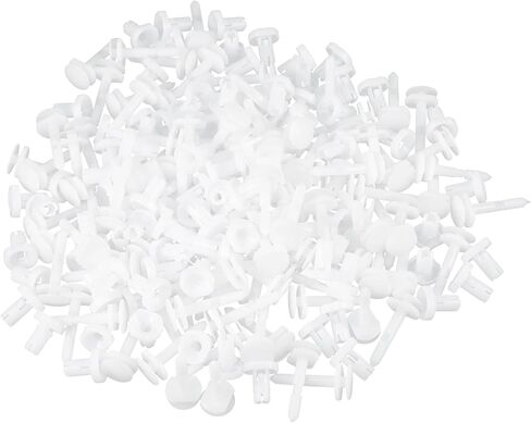 Motoforti Car Door Trim Panel Push Clips Pillar Retainer, for GMC C2500 C3500 Pickup 95-00, Plastic, No.15960325, White, 30 Pcs in Saudi Arabia