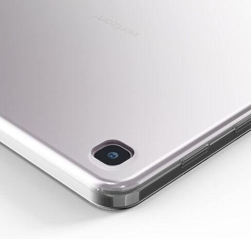 جراب Puxicu شفاف لجهاز Galaxy Tab A 8.0 2018 SM-T387، غطاء حماية مرن وناعم من مادة TPU لجهاز Samsung Galaxy Tab A 8.0 بوصة SM-T387 2018، شفاف in Kuwait