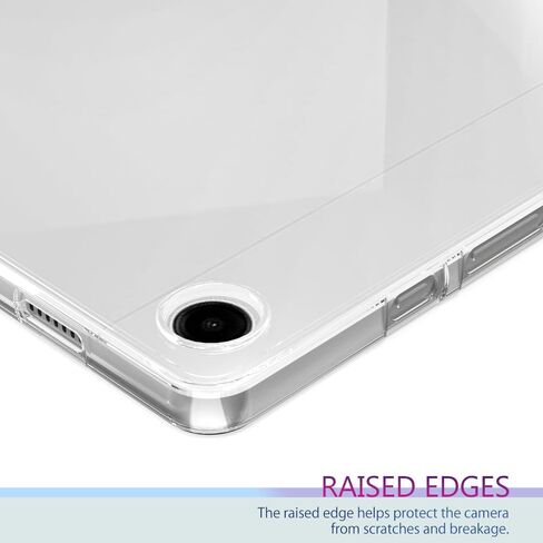 حافظة Puxicu لجهاز Galaxy Tab S6 10.5 شفافة، تصميم نحيف، غطاء واقٍ ناعم ومرن من مادة TPU لجهاز Samsung Galaxy Tab S6 10.5 بوصة (إصدار 2019) SM-T860/T865/ST867، شفاف in Kuwait