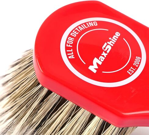 Maxshine Wheel & Body Cleaning Brush – Medium Duty, Strong and High Density Bristles, Used with Chemical Cleaners, Wheel, Tire, Engine Brushing in Saudi Arabia