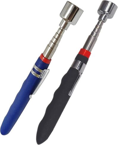 20 lb Telescoping Magnetic Pick Up Tool Extendable 31" Telescopic Magnet Stick Useful for Hard-to-Reach,Sink Drains Mechanic Automotive Gifts for Men Women Husband Birthday Father's Day (Magnet 1 PCS) in Saudi Arabia