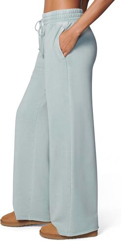 florence by mills Women's Cozy Crush Wide Leg Sweatpant in Saudi Arabia