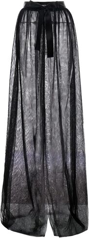 Women Tulle Tutu Long Skirts Festival Wedding Party Cocktail Prom Bandage Mesh Maxi Dress in Kuwait