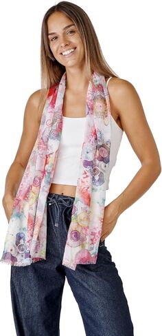 Scarf for Women Lightweight Fashion 62 in x 18 in Scarves for Spring Summer Fall Shawl Wrap in Saudi Arabia