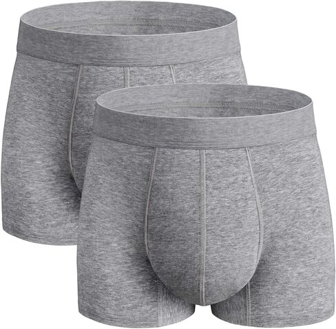 Washable Incontinence Underwear for Men, 2.3 oz Absorbent Leak Proof Odor Control Briefs with Covered Waistband (Gray, 3XL) in Saudi Arabia