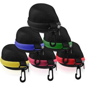 RayLove 3 Pack Sunglasses Case Portable Travel Zipper Eyeglasses Case Hook in Kuwait