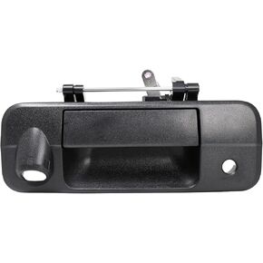 Hailgate Liftgate Handle for Toyota Tundra 2007 2008 2008 2010 2012 2012 2013 ، مع استبدال ثقب الكاميرا والثقب الرئيسي OE 69090-0C051 ، 690900C051 ، 81214