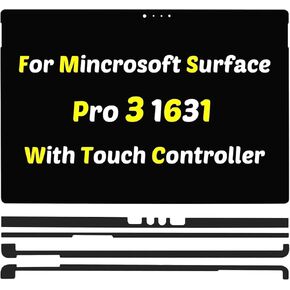 PEHDPVS Screen Replacement 12.0" for Microsoft Surface Pro 3 (1631) V1.1 2160x1440 LTL120QL01-003 LED LCD Display Touch Screen Digitizer Assembly(Not for Surface RT3)