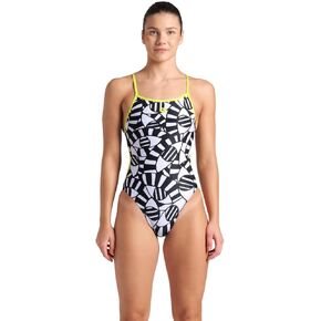 ARENA Women's Performance Open Your Eyes Lace Back Training Swimsuit Ladies Bathing Suit