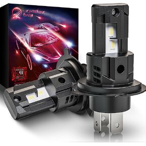 9005 Bulbs, 9005 Fog Light Bulbs 400% Bright 6500K Xenon White Fanless Wireless Plug and Play (Pack of 2)