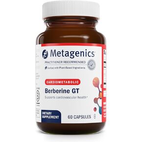 Metagenics Berberine GT - Supports Cardiovascular Health and Healthy Carbohydrate Metabolism* - 60 Count