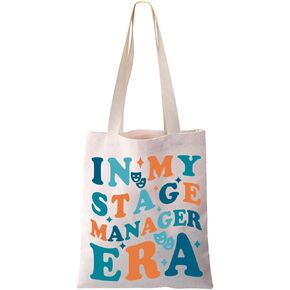 JYTAPP Stage Manager Canvas Tote Bag In My Stage Manager Era Gift Stage Director Bag Drama Major Theater Director Gift