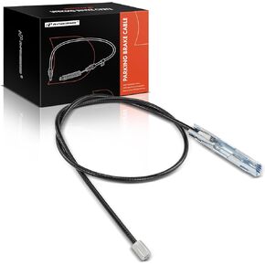 A-Premium Intermediate Side Parking Brake Cable Assembly Compatible with Chevrolet, GMC Models: Silverado 2500 HD 2012-2013/2015-2018, Silverado 3500 HD, Sierra 2500 HD, Sierra 3500 HD