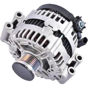 11300 New Alternator Replacement for BMW 128i 328i 330i 528i X3 X5 E90 E83 E70 2006-2013 180A 12V CW 6-Groove Clutch Replace# 11301N 12317550968 12317551254 0121715012 12317551256 12317555926 Vahaha