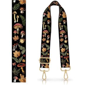 CREATCABIN 2 Pcs Purse Strap Replacement Crossbody Wide Shoulder Strap Adjustable 1.49 "