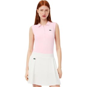 Lacoste Women's Slim Fit UV Protect Stretch Golf Polo Shirt