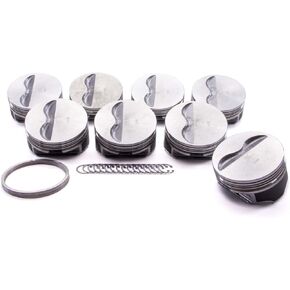 9908HC.060-5cc Flat Top Piston Set for Small Block Chevrolet