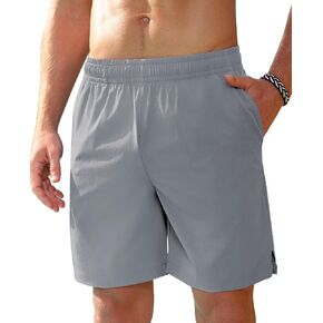 Milin Naco Mens Swim Trunks 7 بوصة شورت سريع للوحة الجفاف مع جيوب السوستة بدلة السباحة الرجال شورت الشاطئ مع الرباط