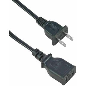 AC in Power Charging Cord Recharge Cable Plug Compatible with EverStart Plus 750 Peak Amps Jump Starter Ever Start 750A JUS750CE 750 Amp 12V 375A Start JumpStarter w/ 120 PSI Air Compressor