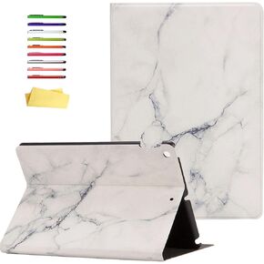 حافظة لجهاز iPad Air 3 (الجيل الثالث) 10.5 بوصة 2019 وiPad Pro 10.5 بوصة 2017، لوحة زيتية ذكية من جلد البولي يوريثان مع حامل ثلاثي الطي وغطاء مغناطيسي مقاوم للصدمات مع خاصية النوم/الاستيقاظ التلقائي، ليلة مرصعة بالنجوم الزرقاء in Kuwait